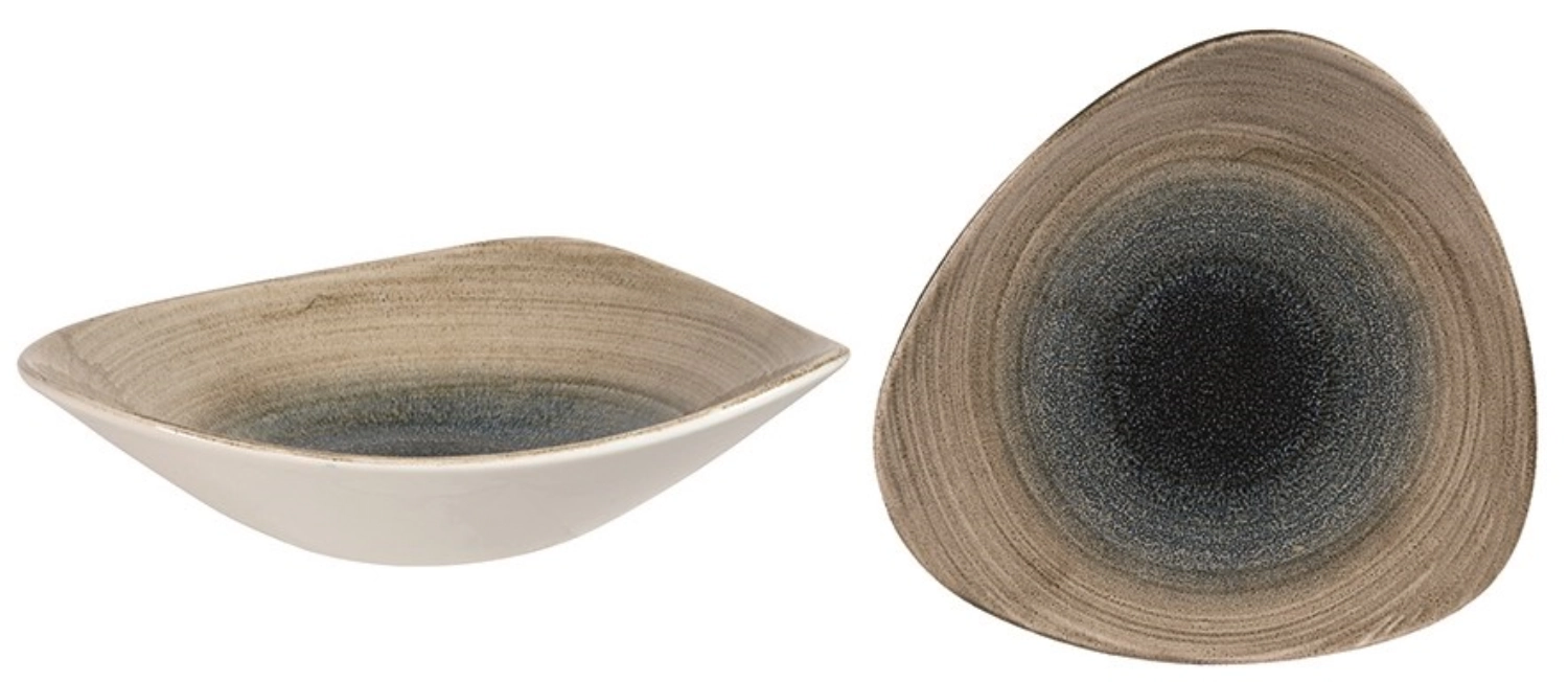 Stonecast Aqueous Bayou Triangel Teller flach