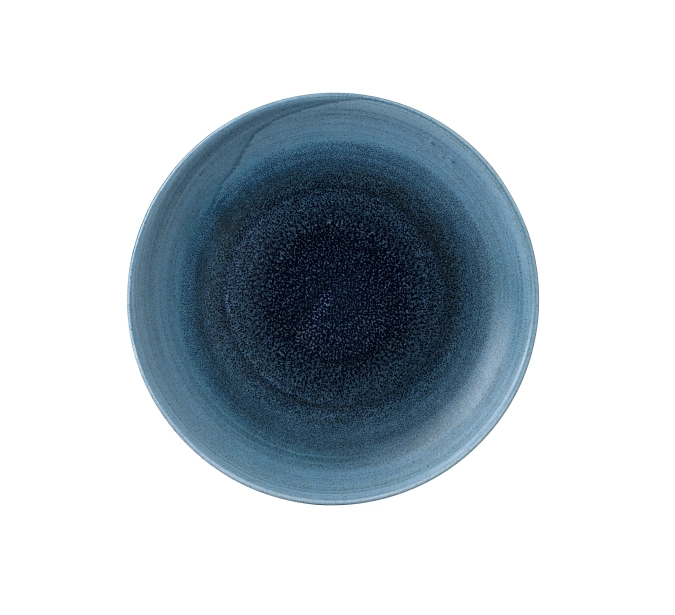 Stonecast Aqueous Lagoon Coupe Teller flach