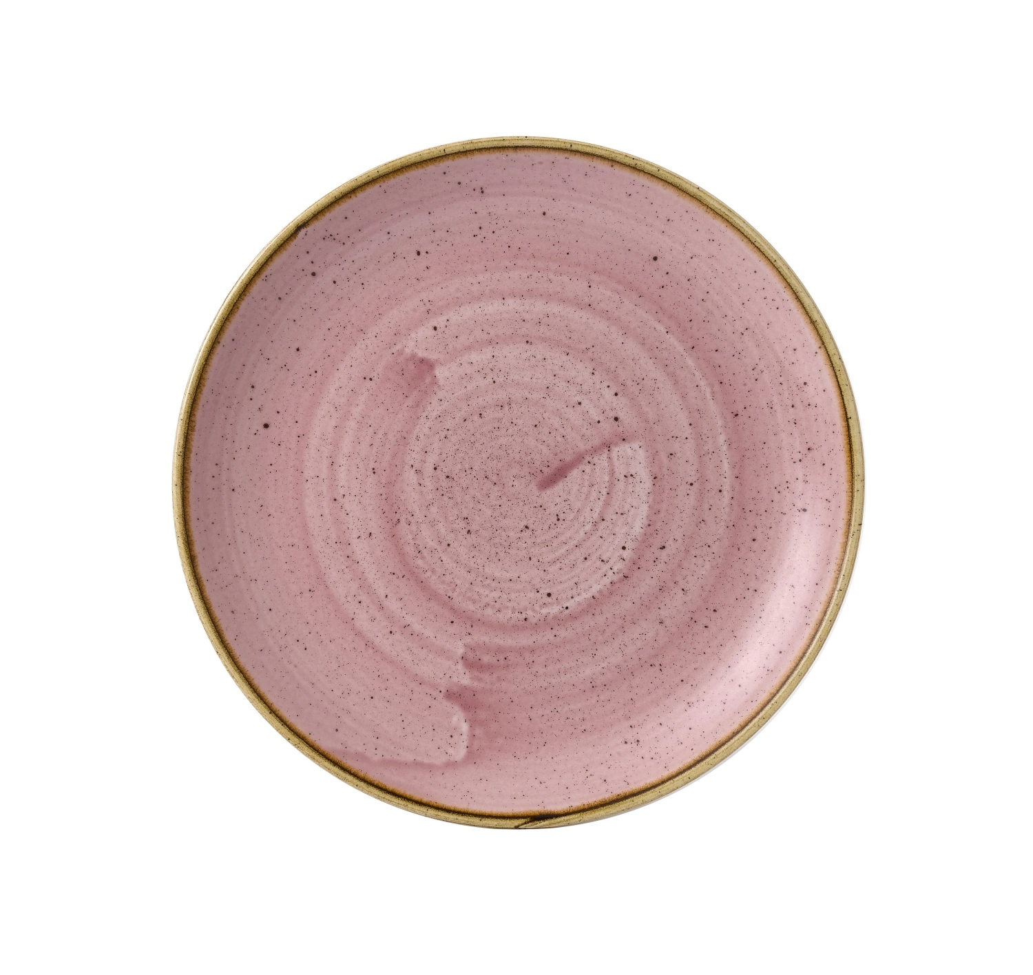 Stonecast Petal Pink Coupe Teller flach