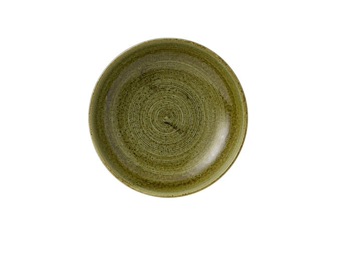 Stonecast Plume Olive Coupe Teller tief