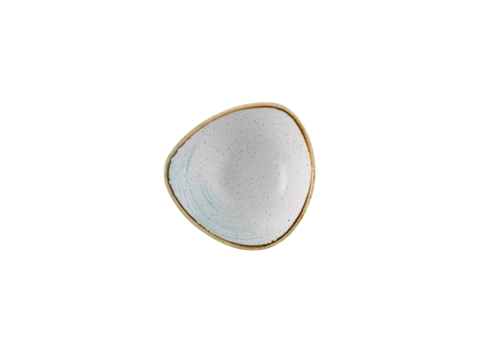Stonecast Accents Duck Egg Triangel Teller tief 18.5cm