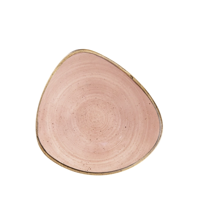 Stonecast Raw Terracotta Triangel Schüssel