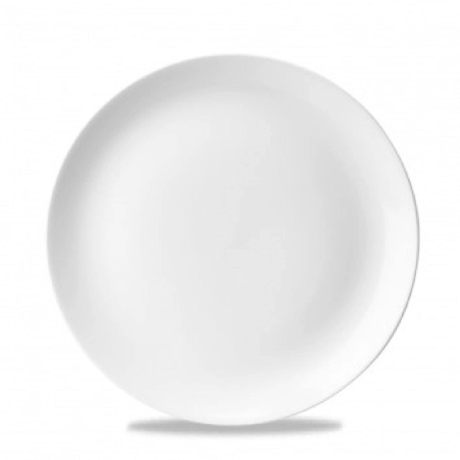 Evolve White Assiette coupe moyenne 21.7cm