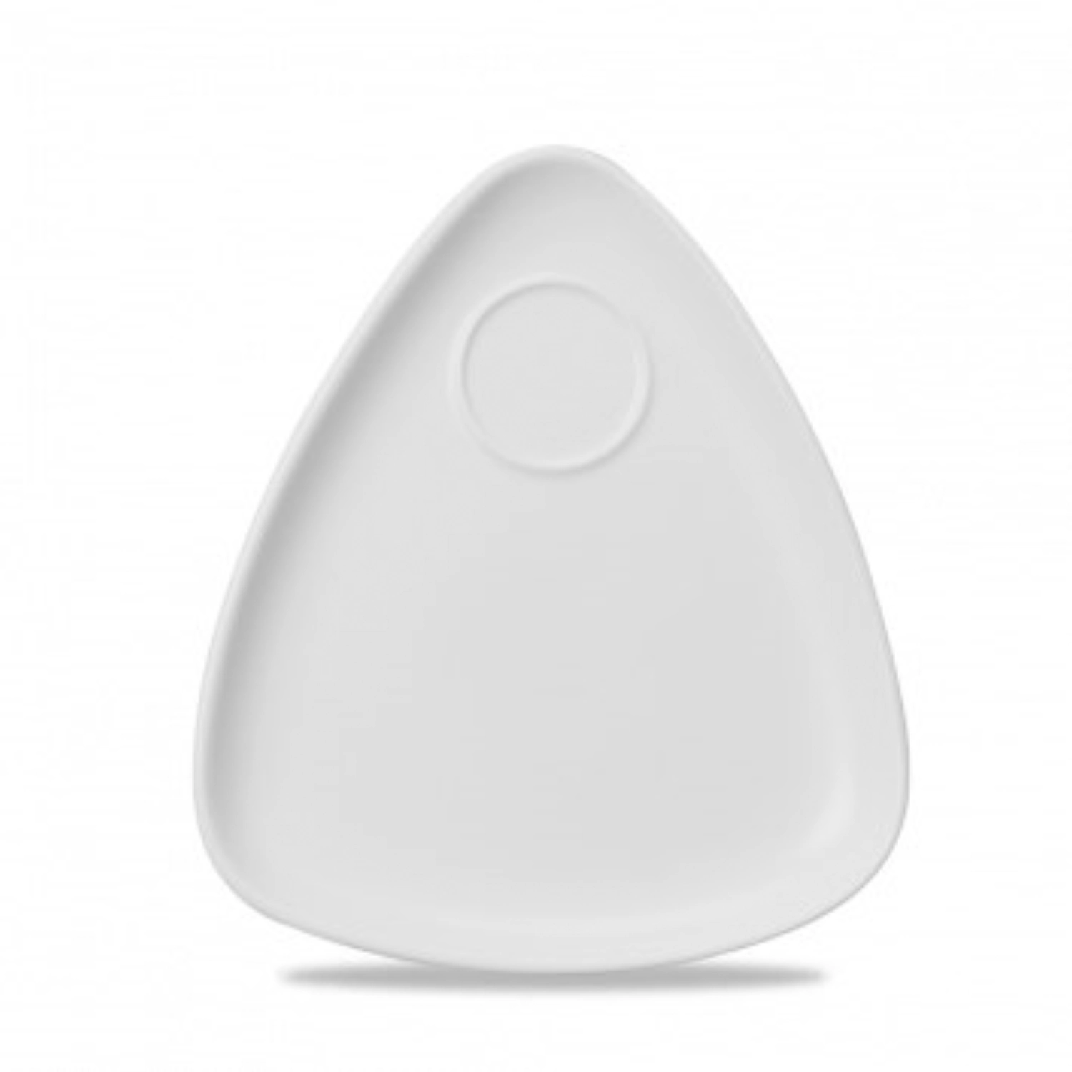 Snack Attack White Triangel Snack Teller