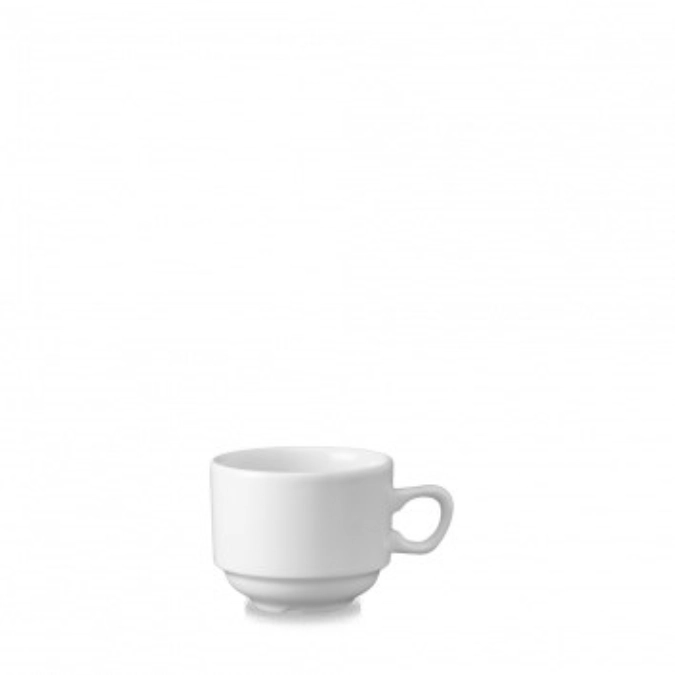 White Holloware Nova Tee Tasse