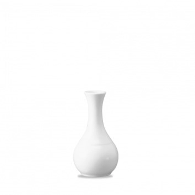 Whiteware White Bud Vase 12.7cm