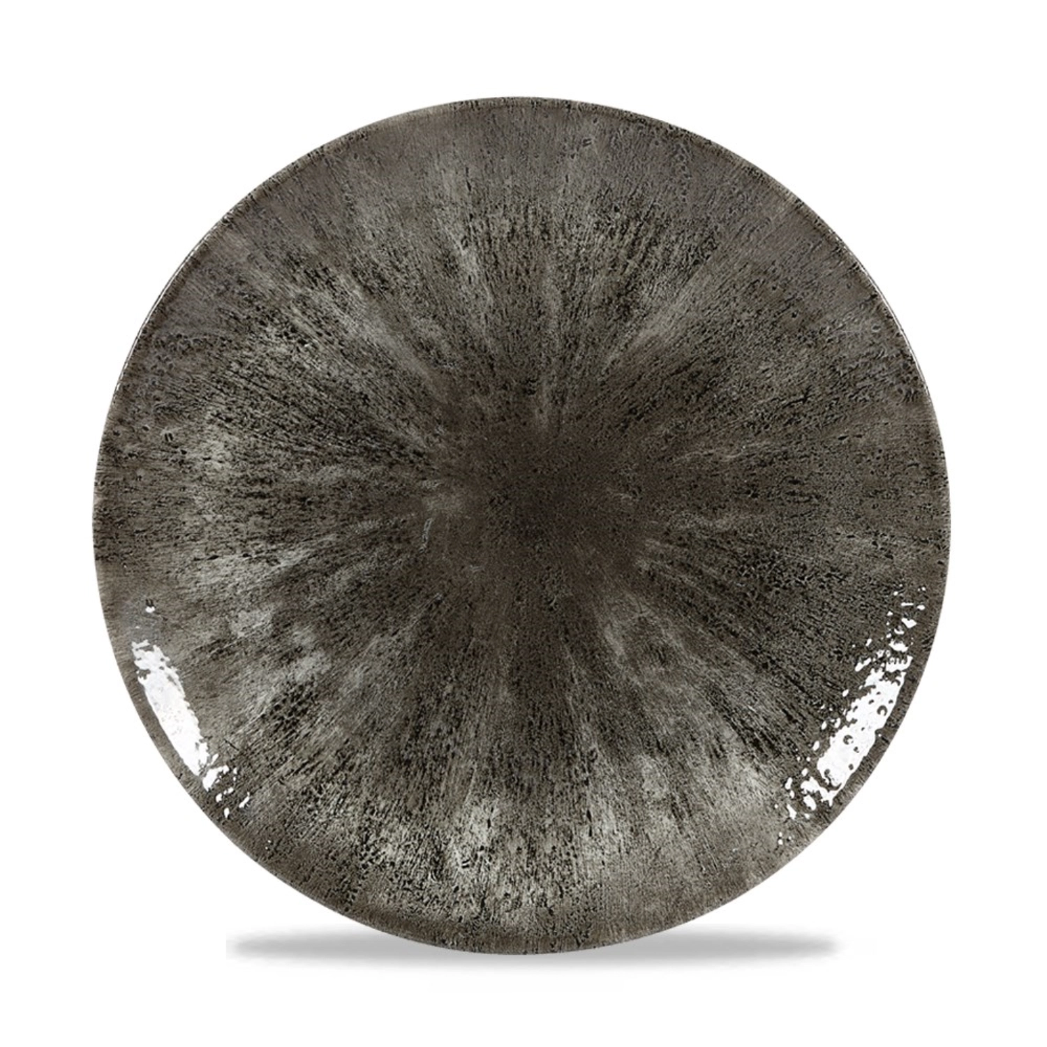 S.P. Stone Quartz Black Coupe Teller flach