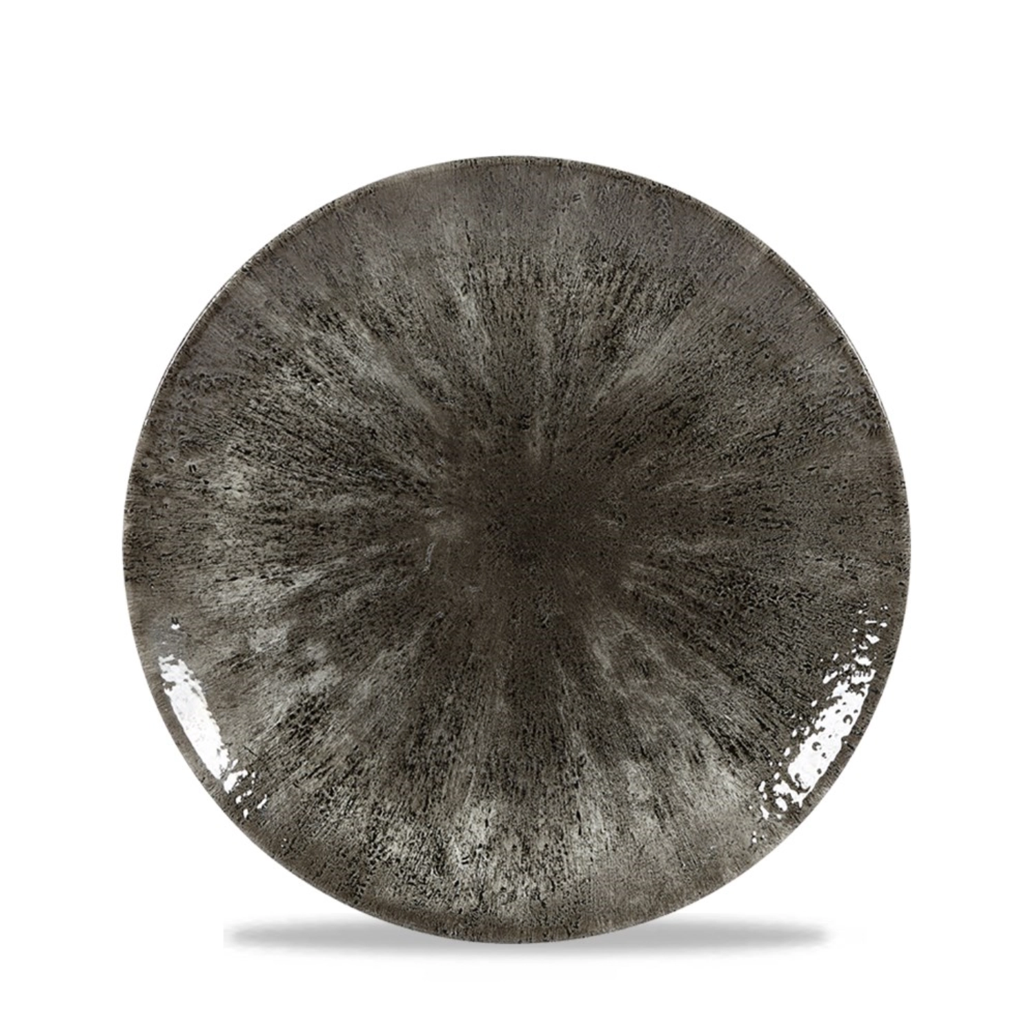 S.P. Stone Quartz Black Coupe Teller flach