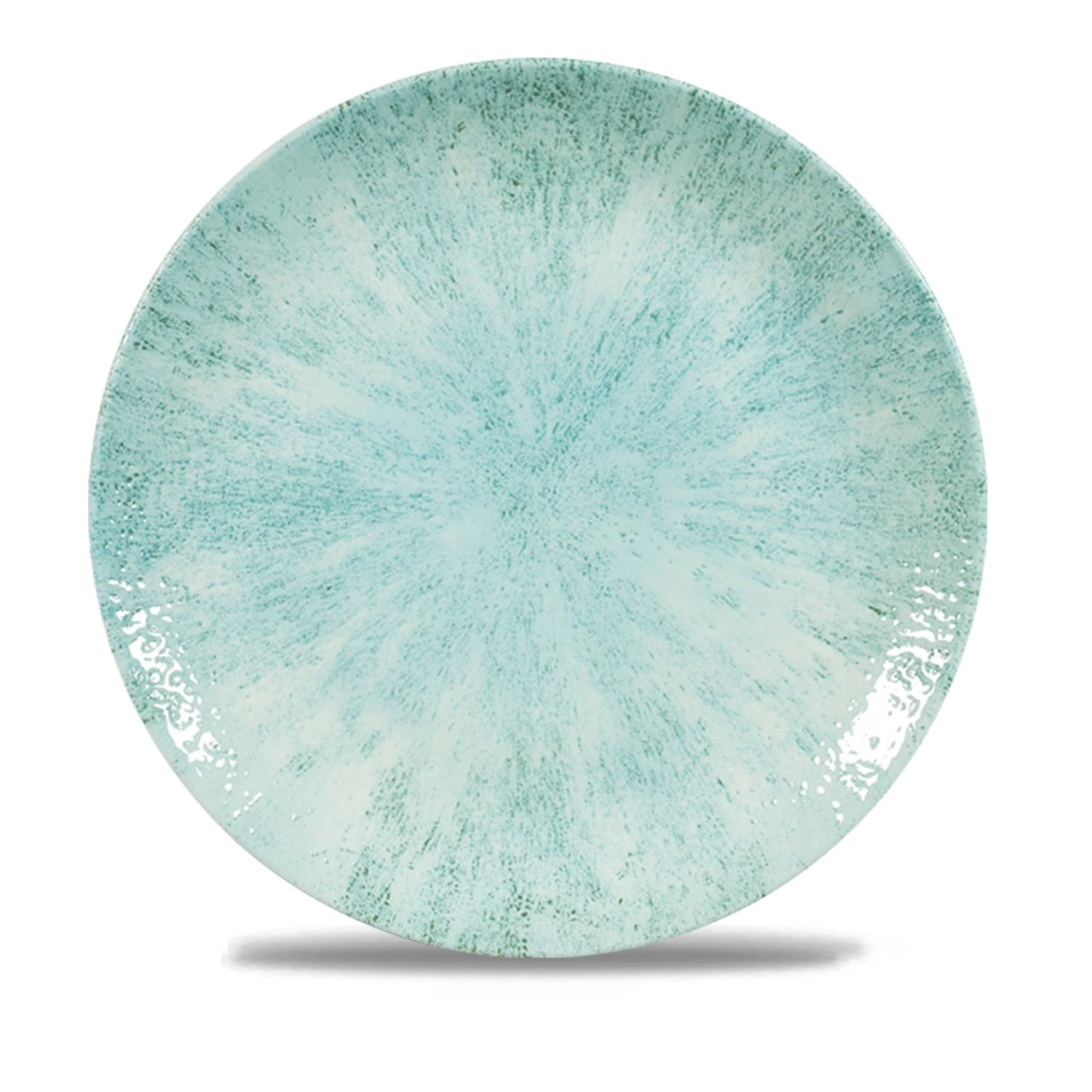 S.P. Stone Aquamarine Coupe Teller flach