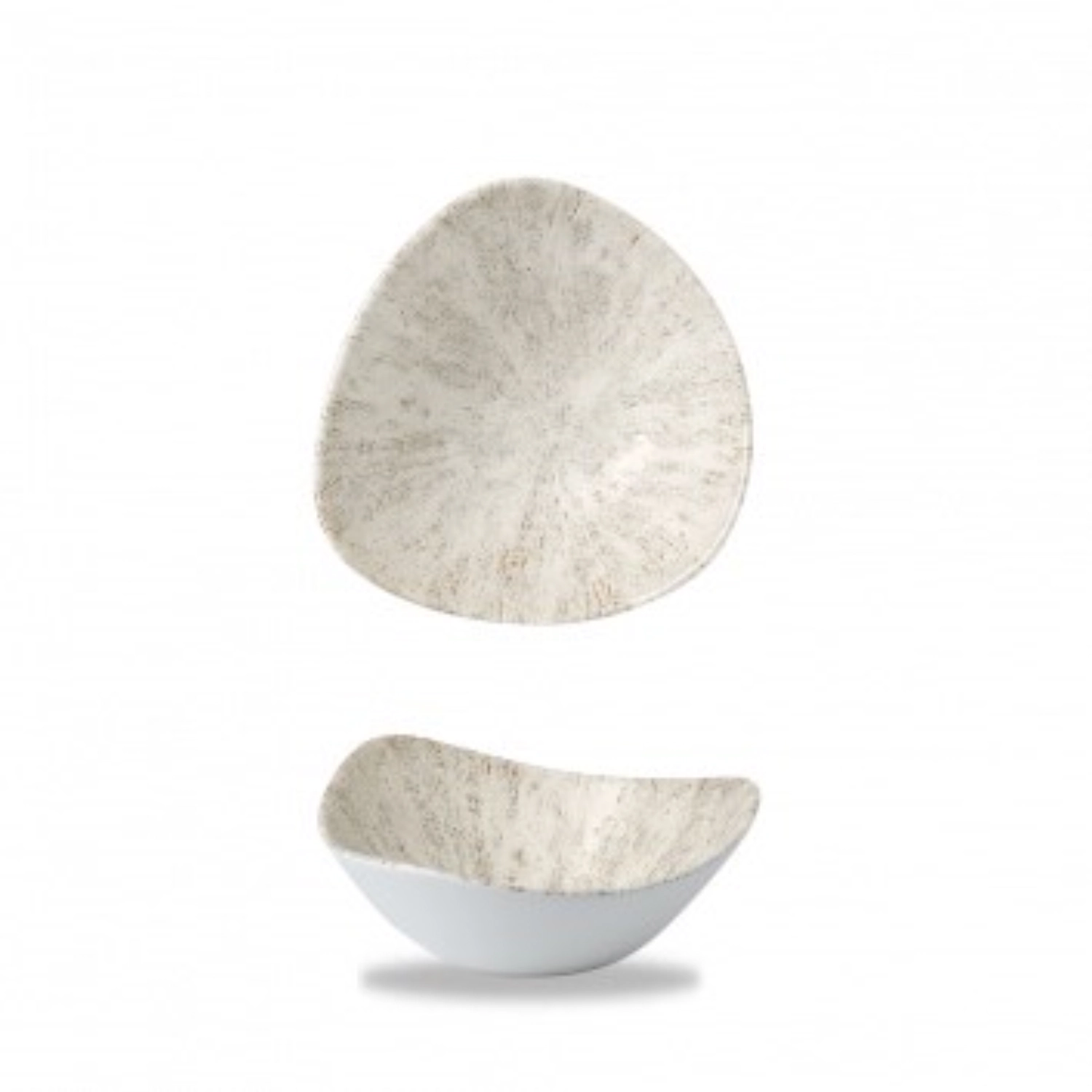 S.P. Stone Agate Grey Triangel Schüssel