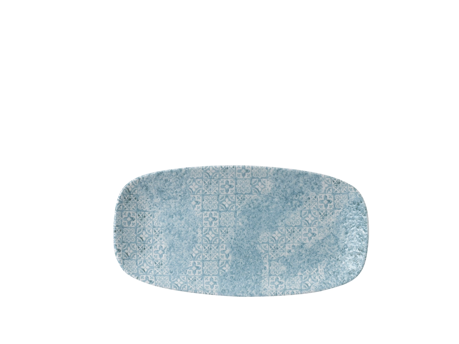 Vintage Prints Med Tiles Aquamarine Platte rechteckig