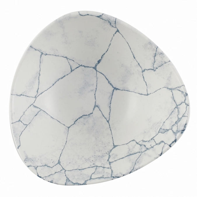 S.P. Kintsugi Pearl Grey Triangel Schüssel