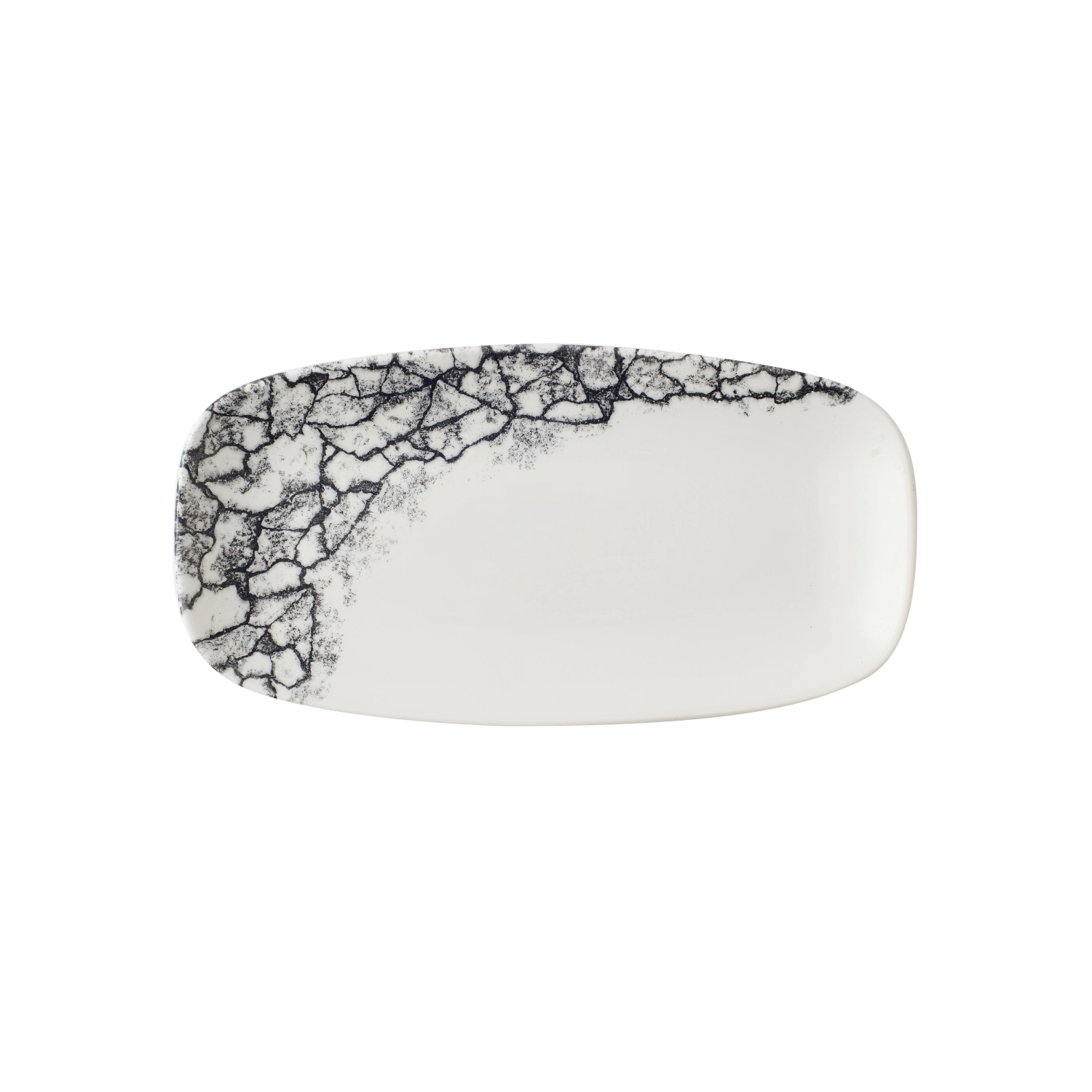 S.P. Kintsugi Accents Quartz Black Chefs Platte