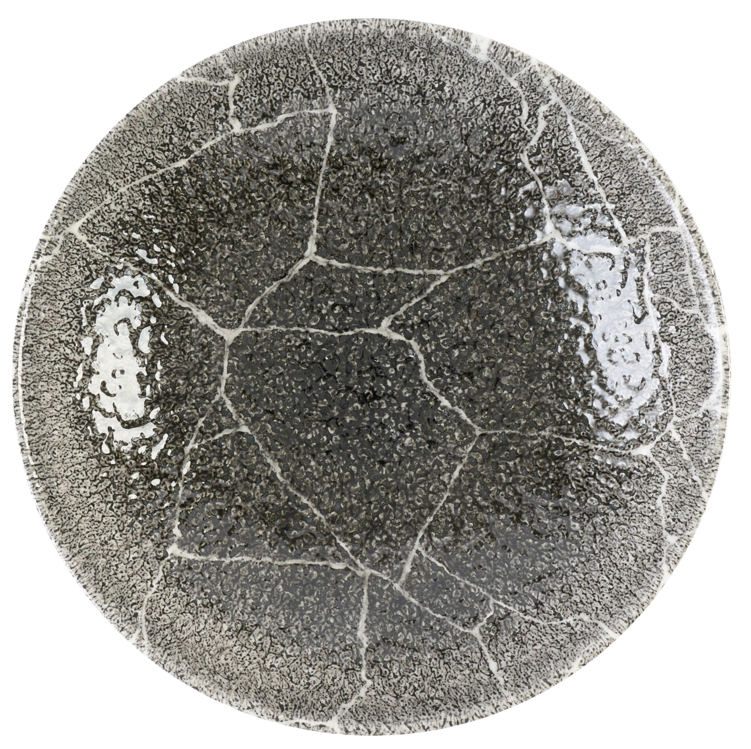 S.P. Kintsugi Reverse Quartz Black Coupe Teller tief