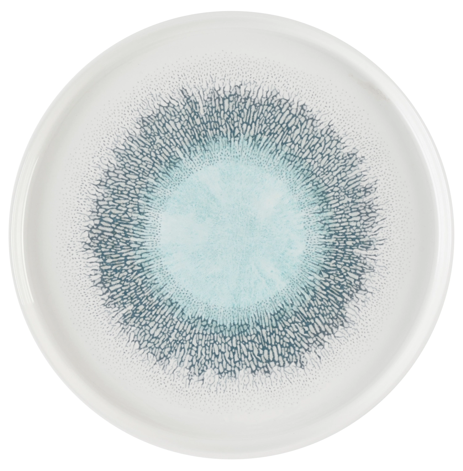 S.P. Fusion Blue Chefs Assiette plate gondolée