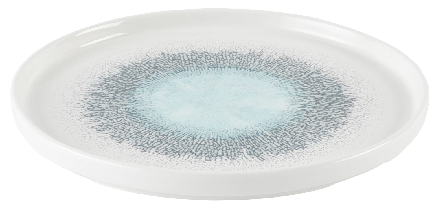 S.P. Fusion Blue Chefs Assiette plate gondolée