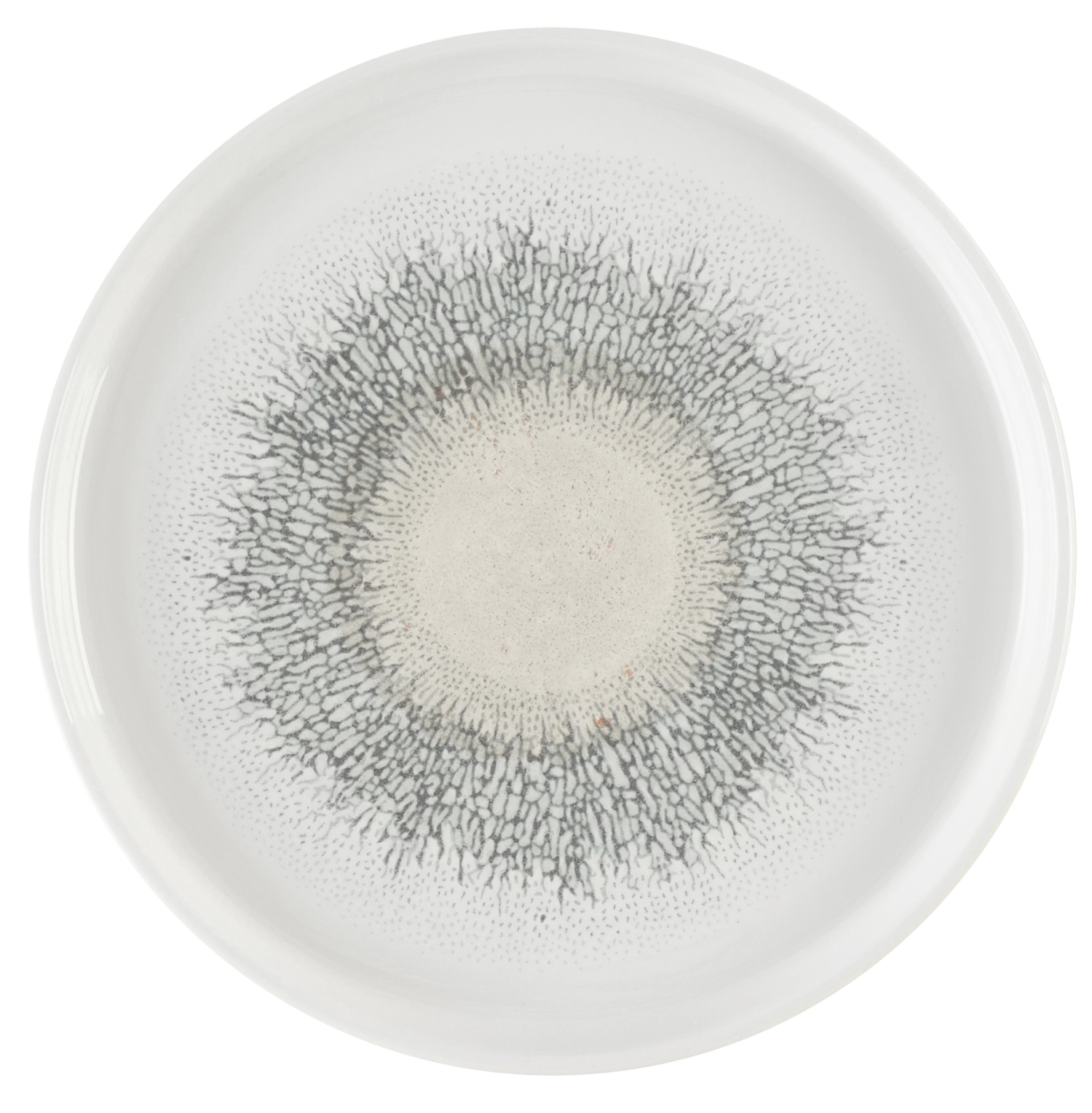 S.P. Fusion Grey Assiette ronde de chef