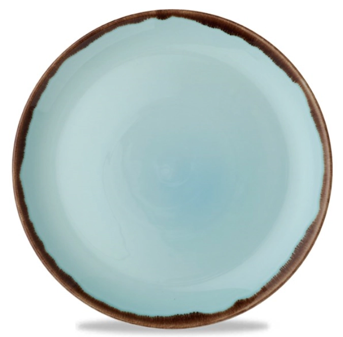 Harvest Turquoise Coupe Teller flach