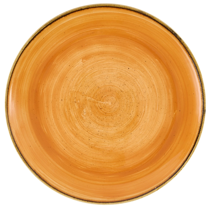 Stonecast Tangerine Coupe Assiette plate