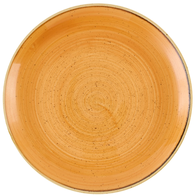 Stonecast Tangerine Coupe Assiette plate