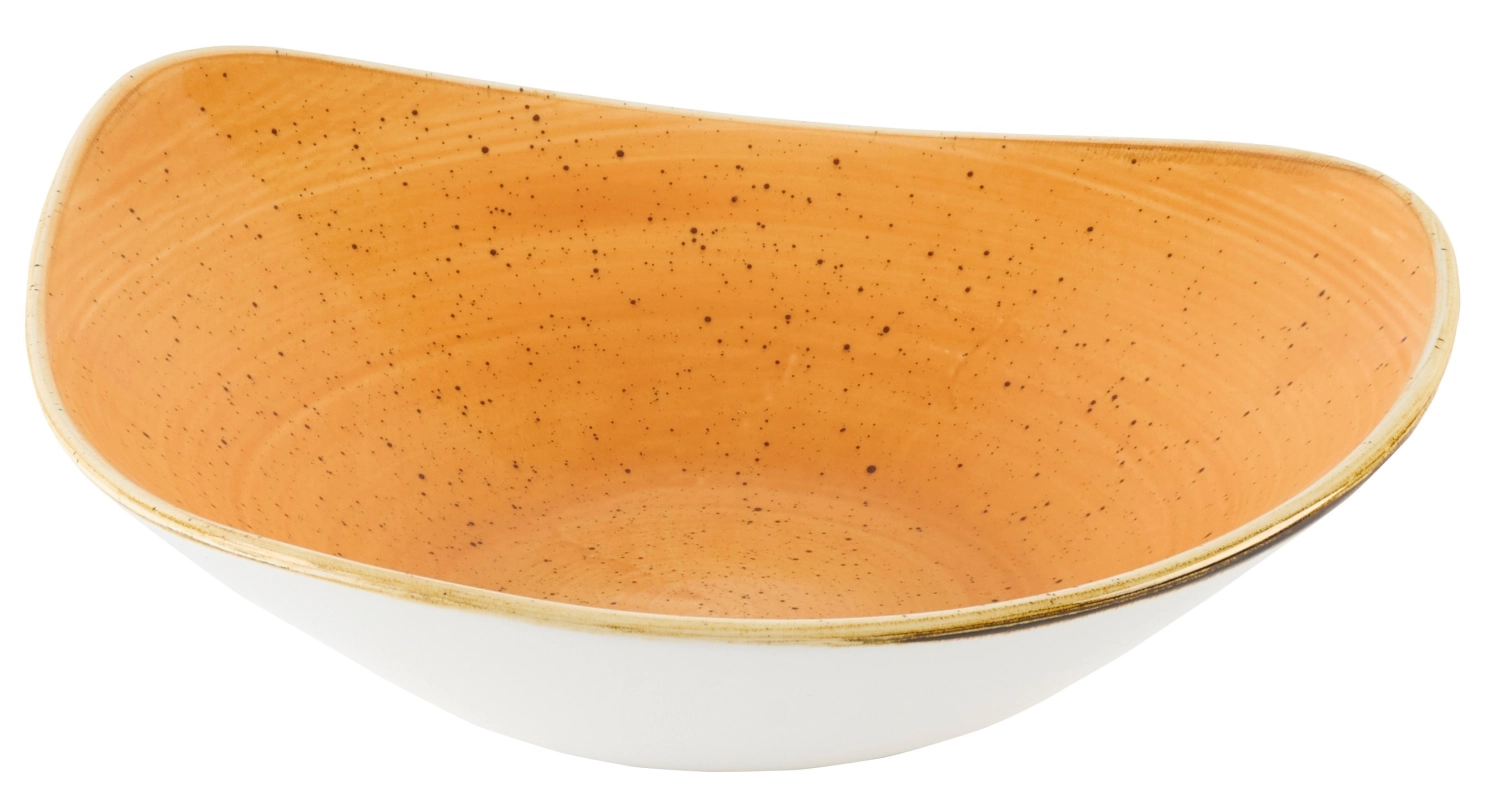 Stonecast Tangerine Triangle Assiette creuse