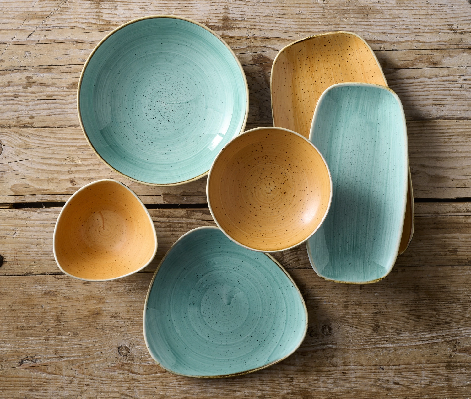 Stonecast Mint Chefs Oblong Platte