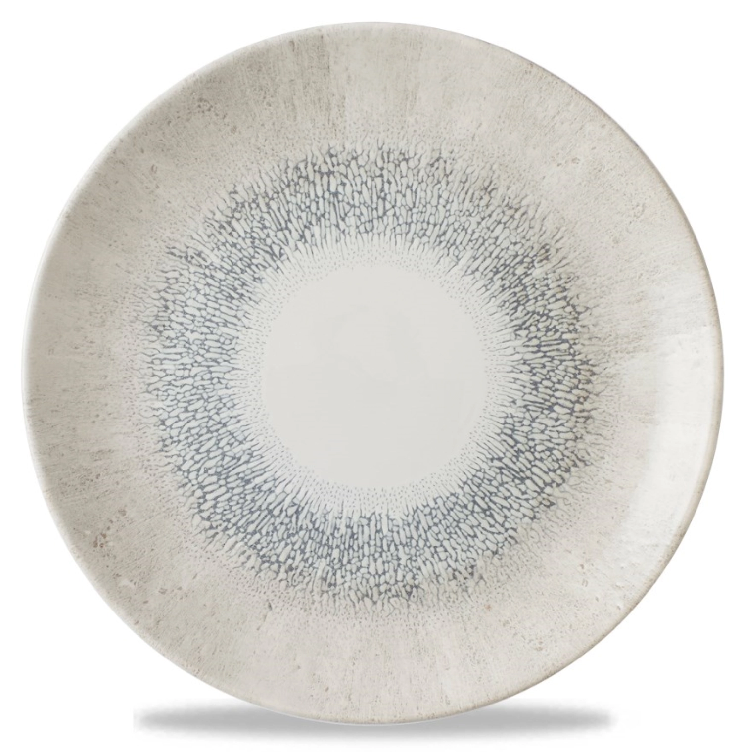 Fusion Agate Grey Coupe Assiette plate