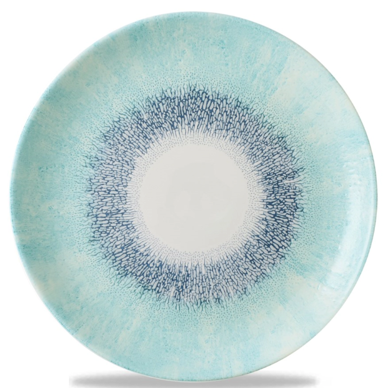 Fusion Aquamarine Coupe Assiette plate