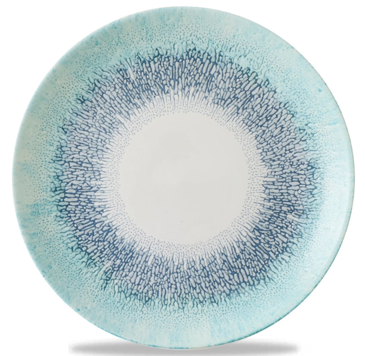 Fusion Aquamarine Coupe Assiette plate