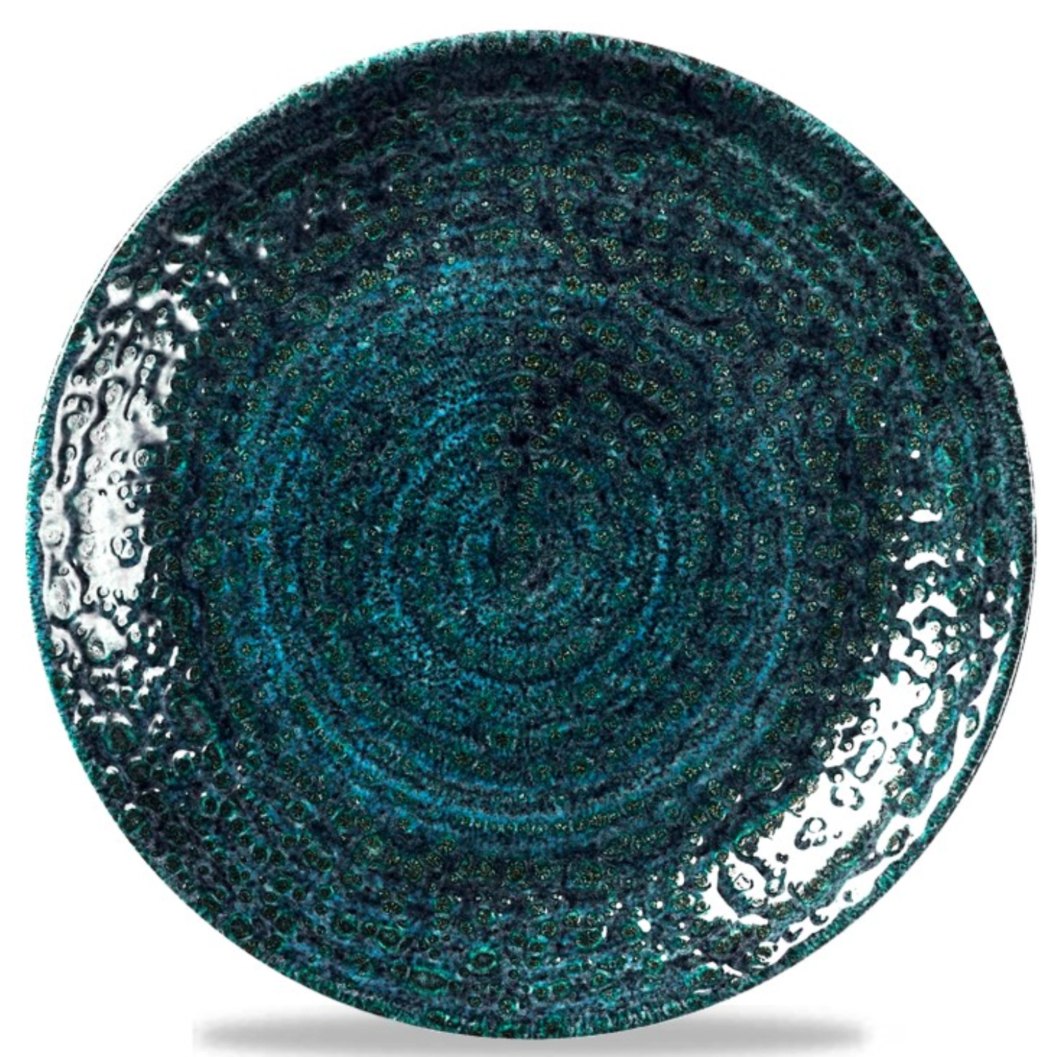 Homespun Chroma Marine Coupe Teller flach