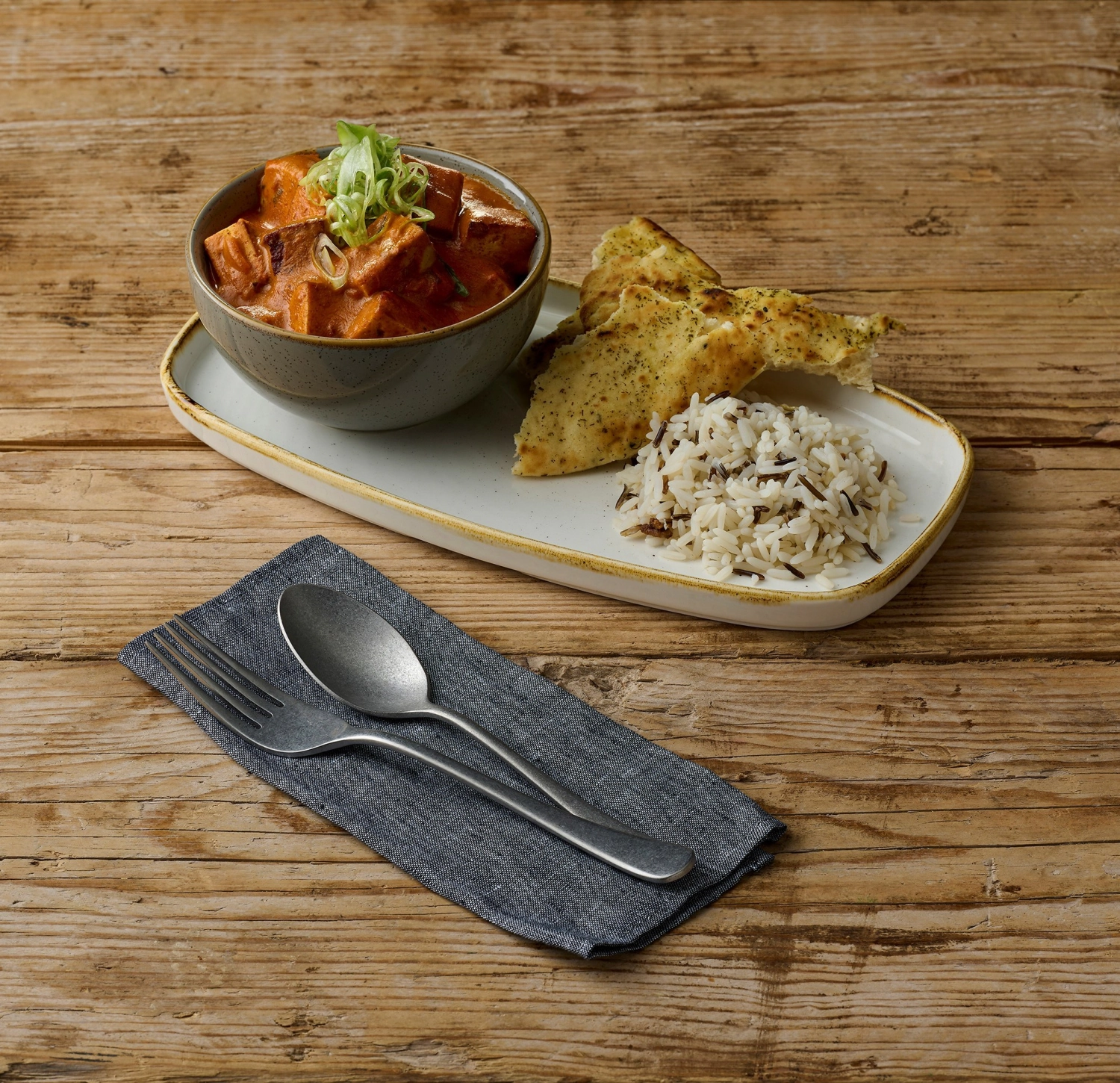 Stonecast Chefs Walled Oblong Platte Barley weiss