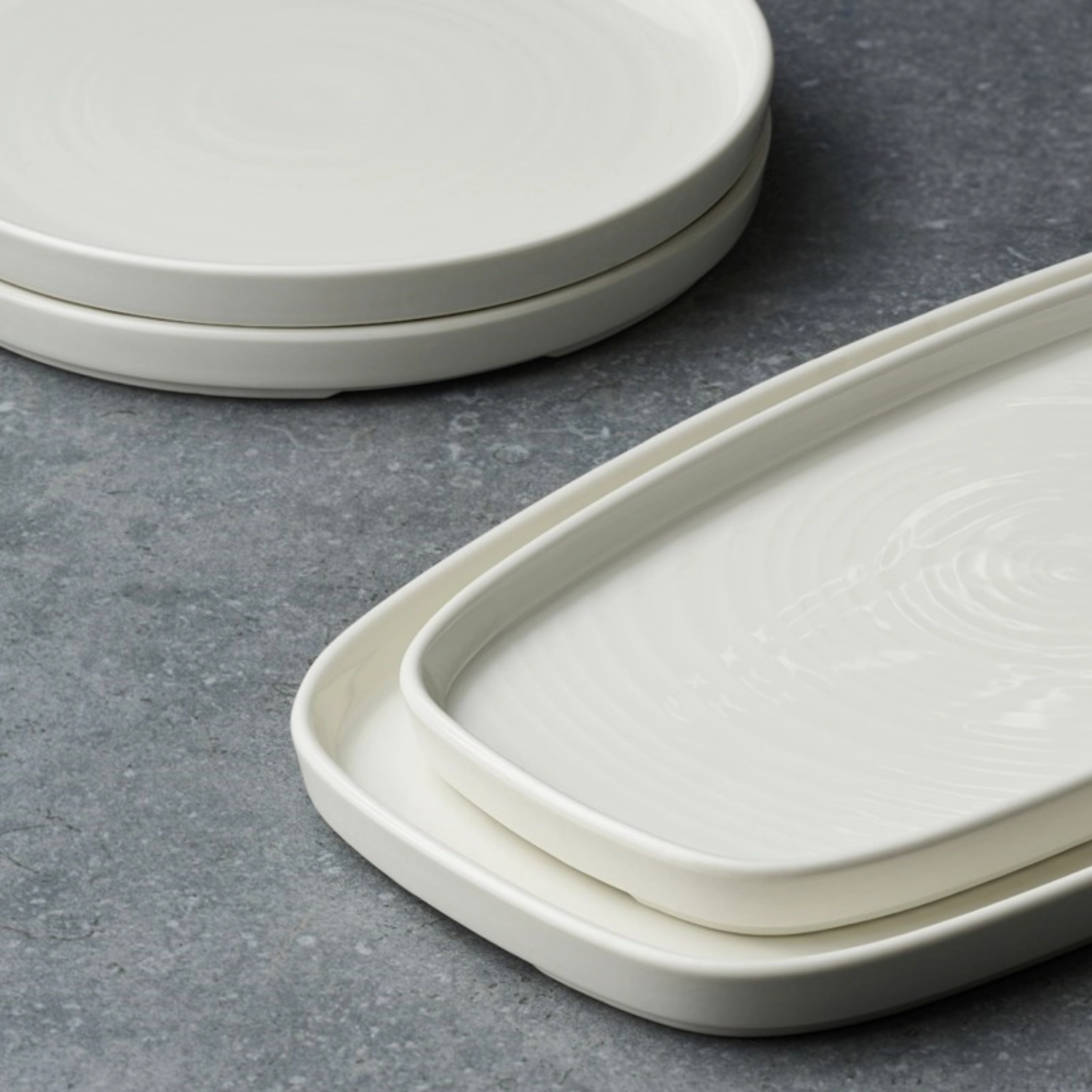 Chefs Plate Chefs White Walled Plaque oblongue