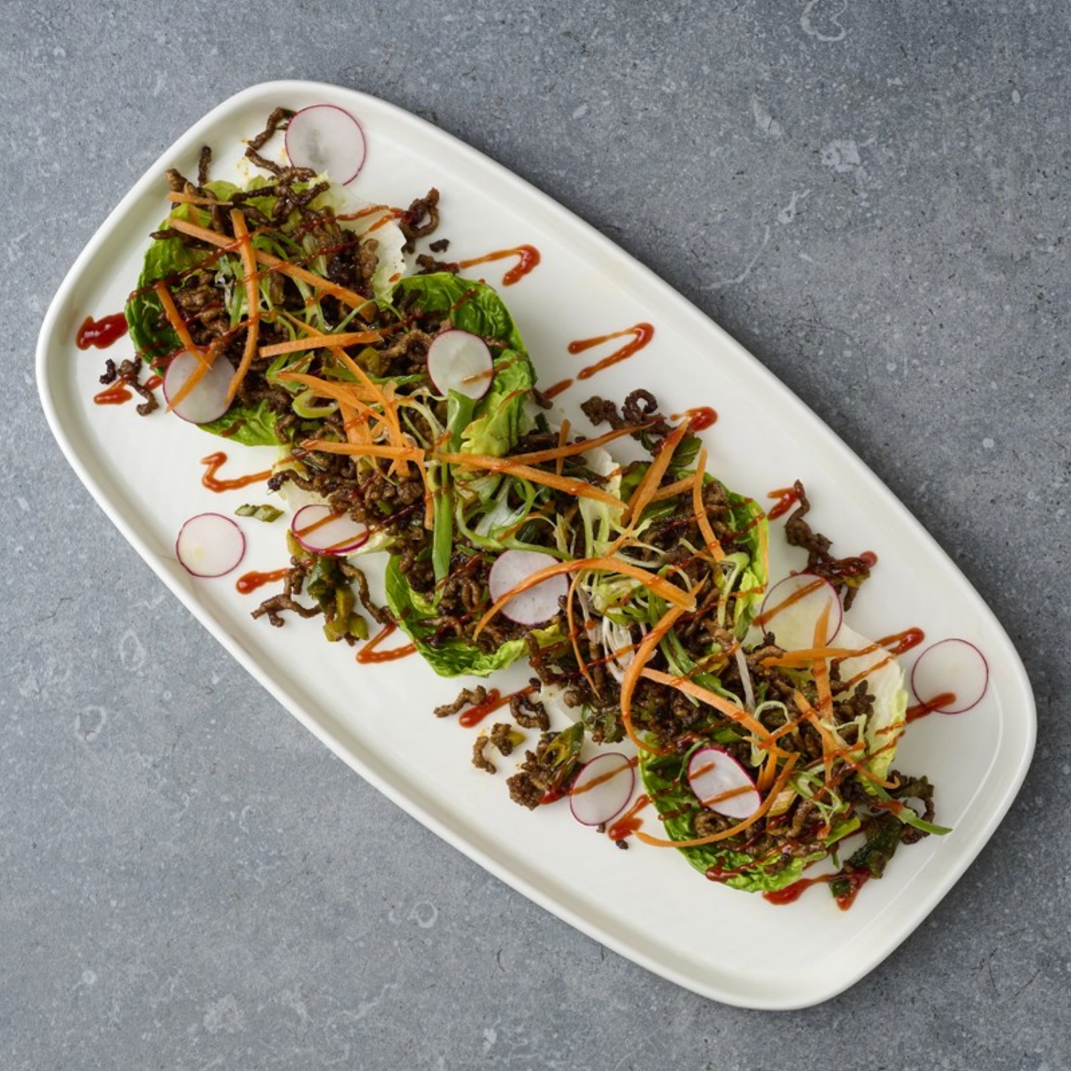 Chefs Plate Chefs White Walled Plaque oblongue