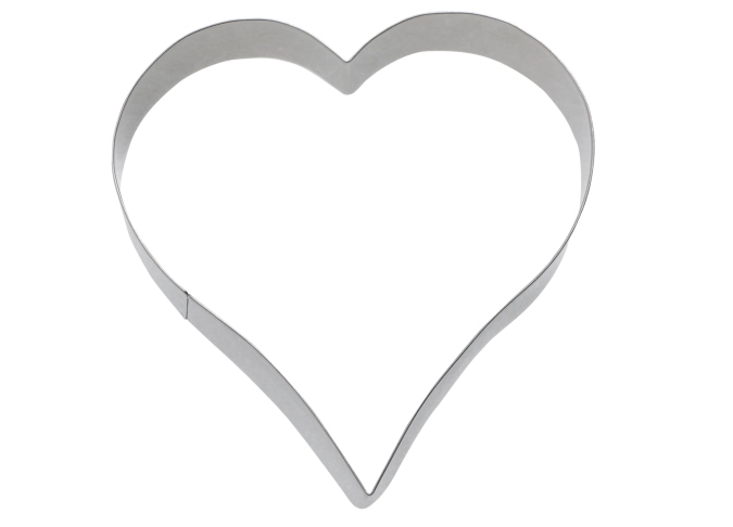 Lebkuchen-Ausstechform Herz, 12cm