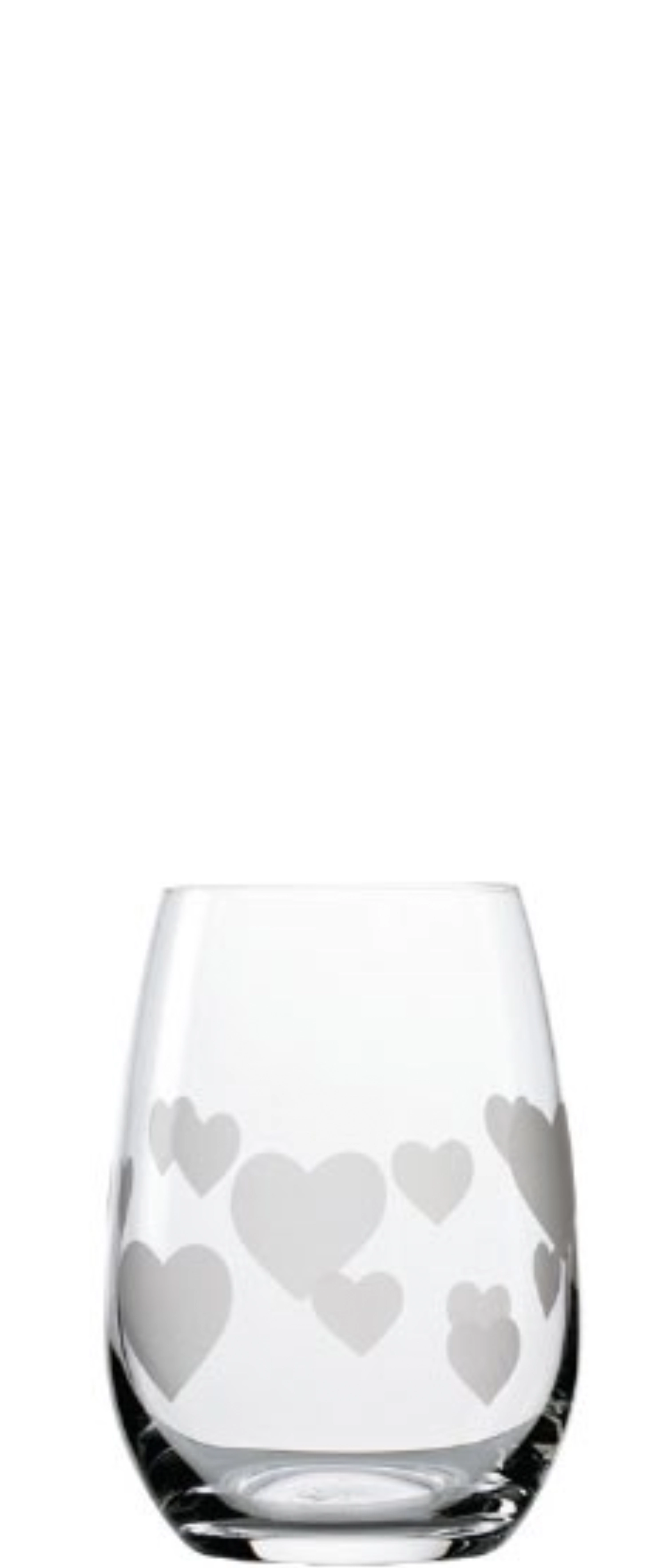 LAmour Gobelet a. cœurs satinés 335ml