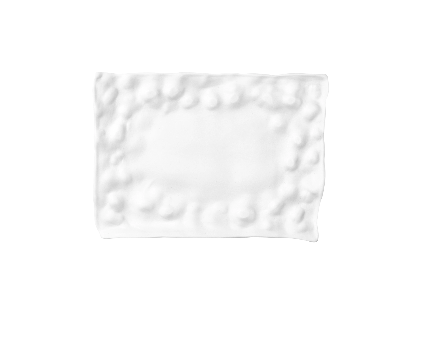 Materia Platte rechteckig 26x14cm glasiert