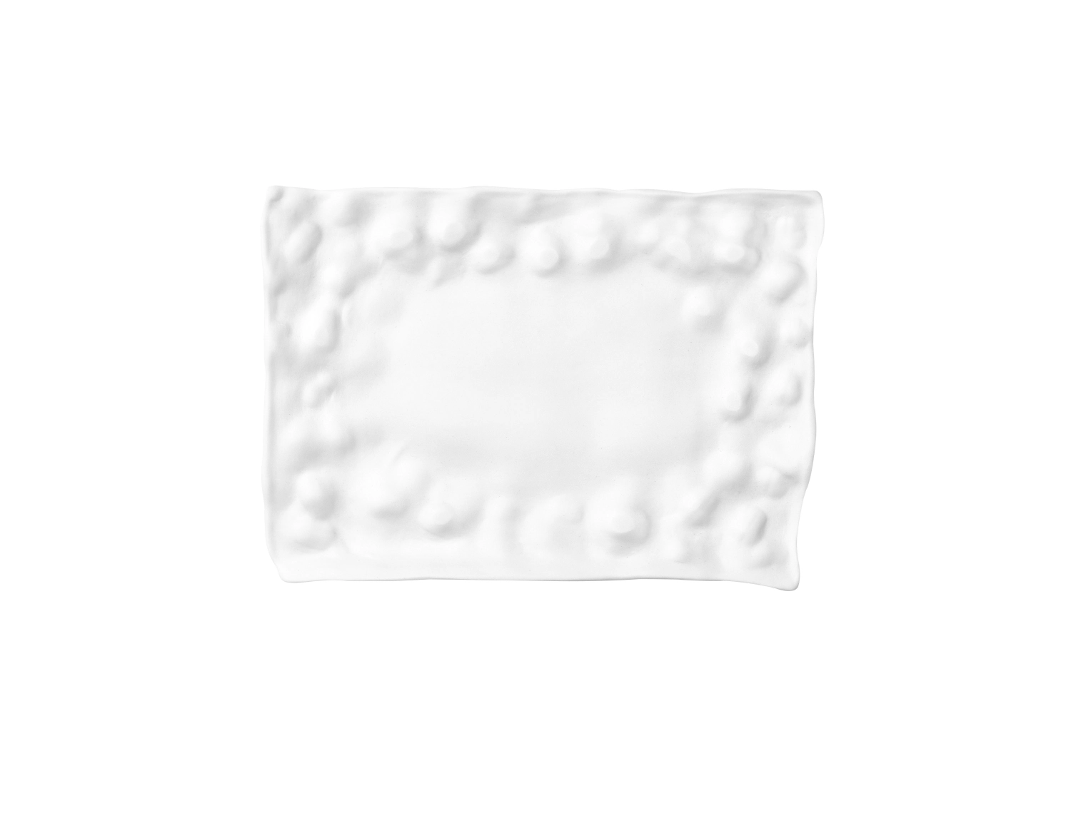 Materia Platte rechteckig 16x11cm glasiert