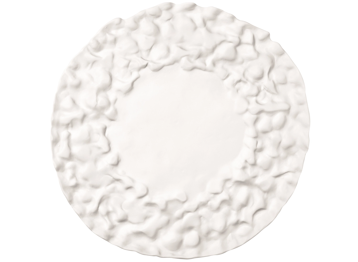 Materia Teller flach rund 23cm glasiert