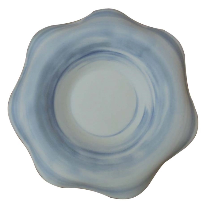 Diva Gourmet Teller tief zweiseitig 29cm matt blau