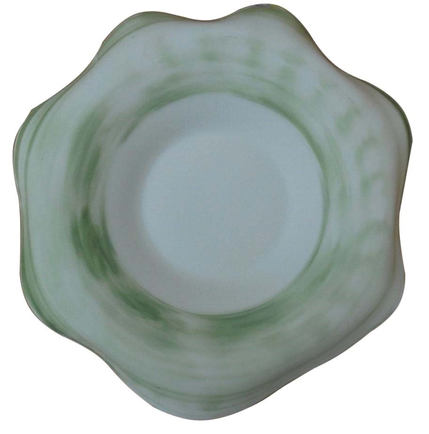 Diva Gourmet Assiette creuse double face 29cm vert mat