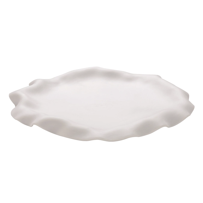 Seta.14.S Assiette plate a. flap 12cm émaillée