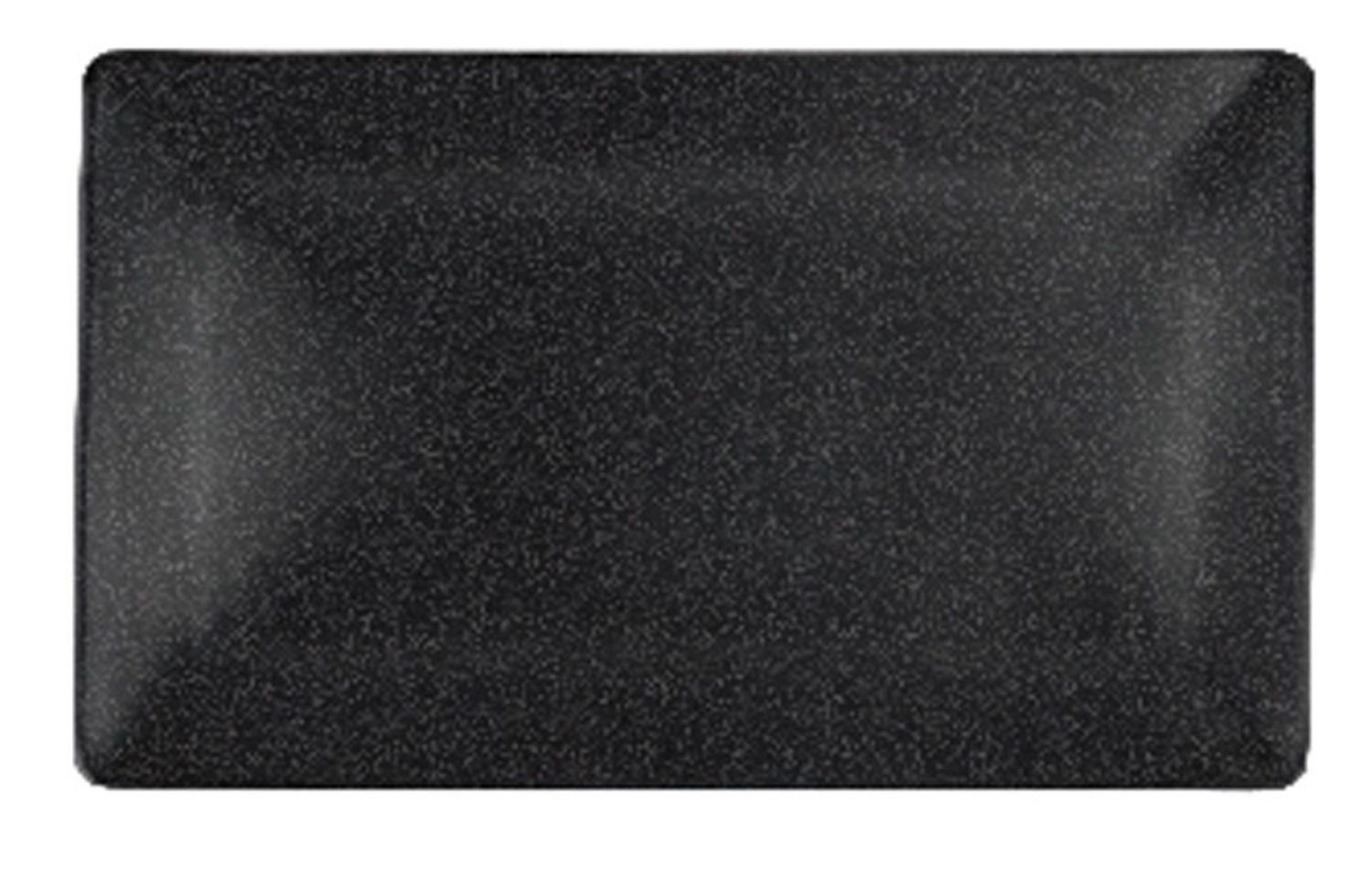 Plateau à sushi rectangulaire noir 37.5x27.5cm