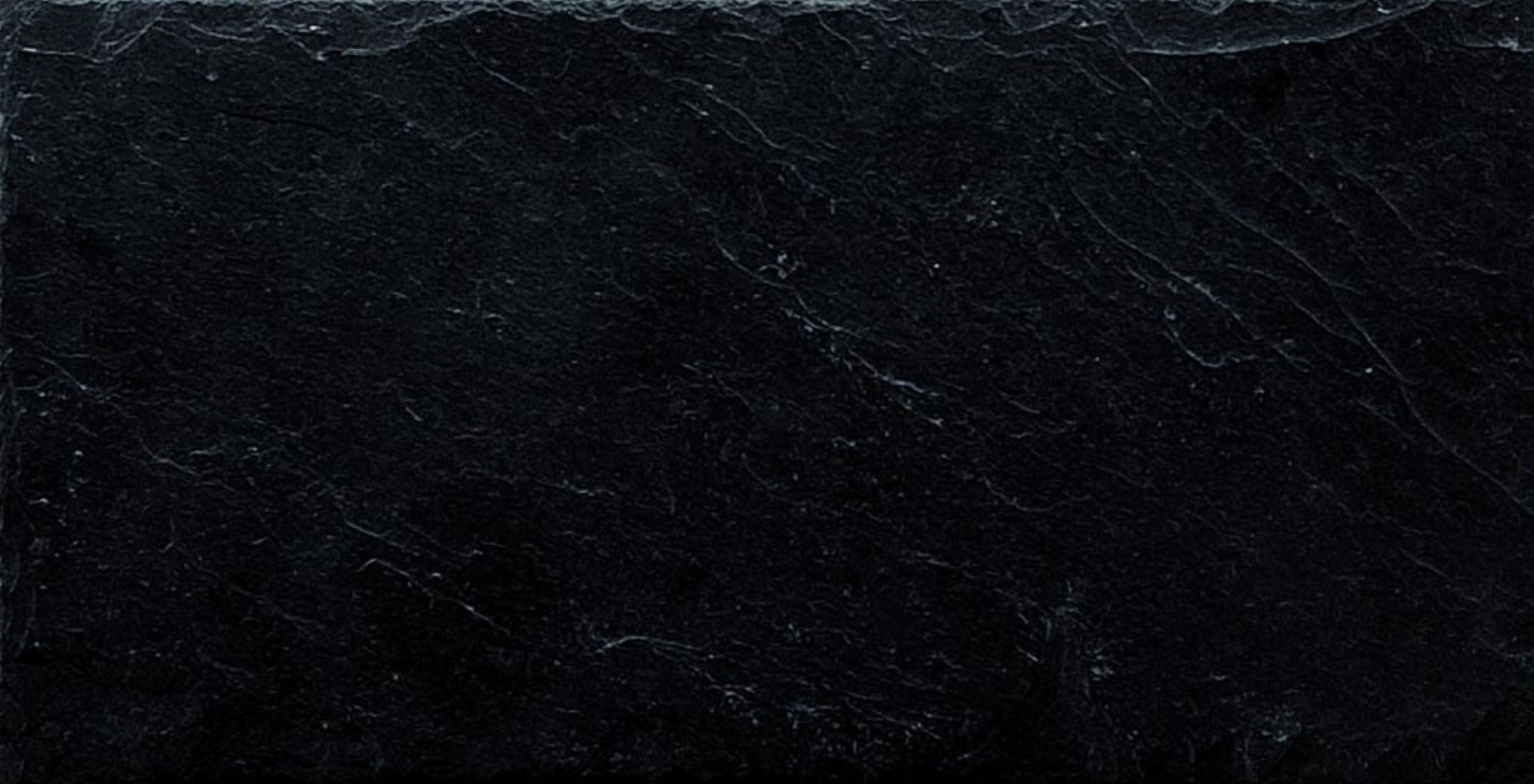 Plateau Evoluto rectangulaire ardoise noir 30x15cm