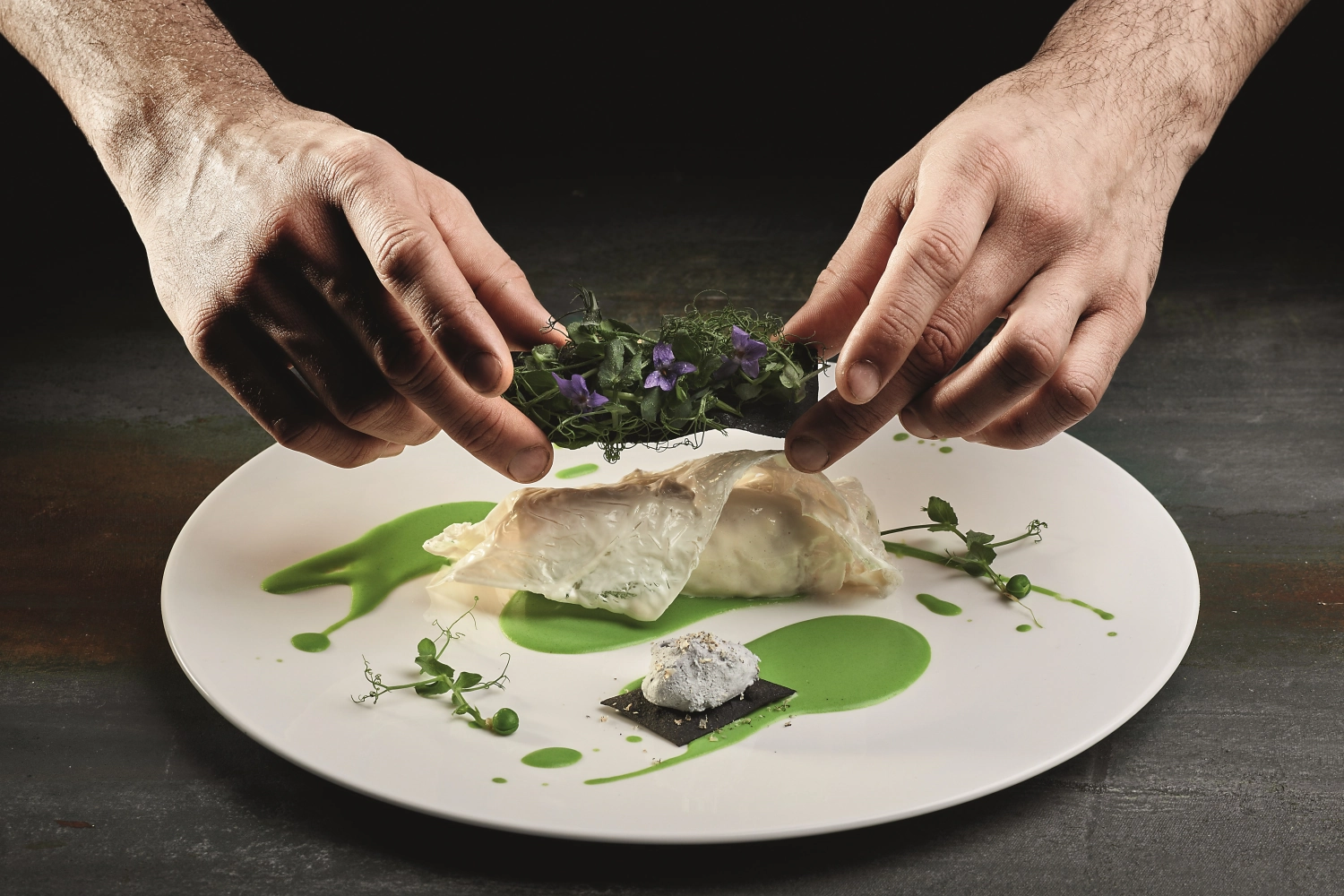 Moma Bone China Assiette plate coupe 27cm