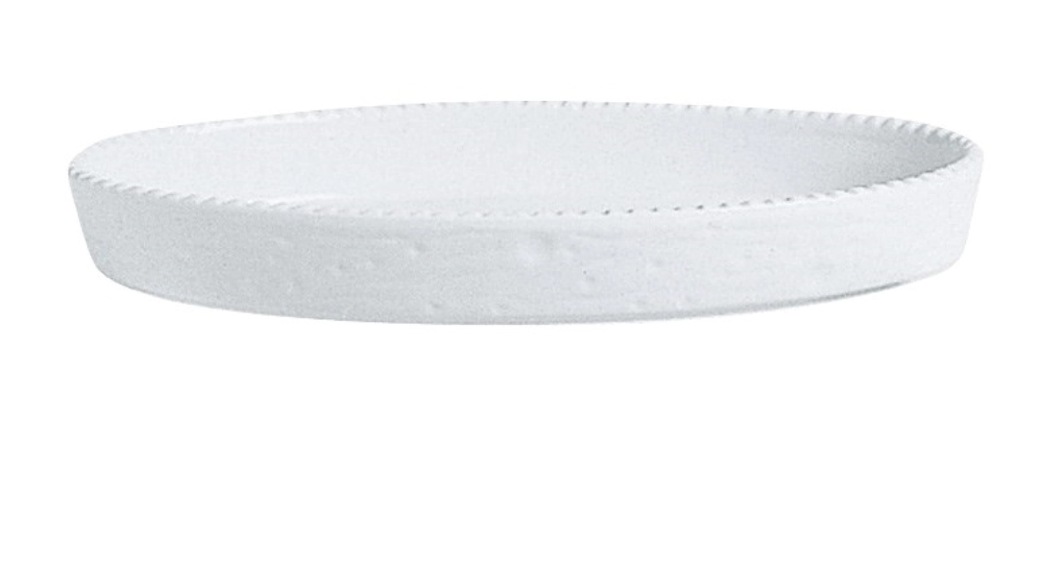Pirofila Ofenform oval  mit Rillen 22x12.5cm H3.7cm