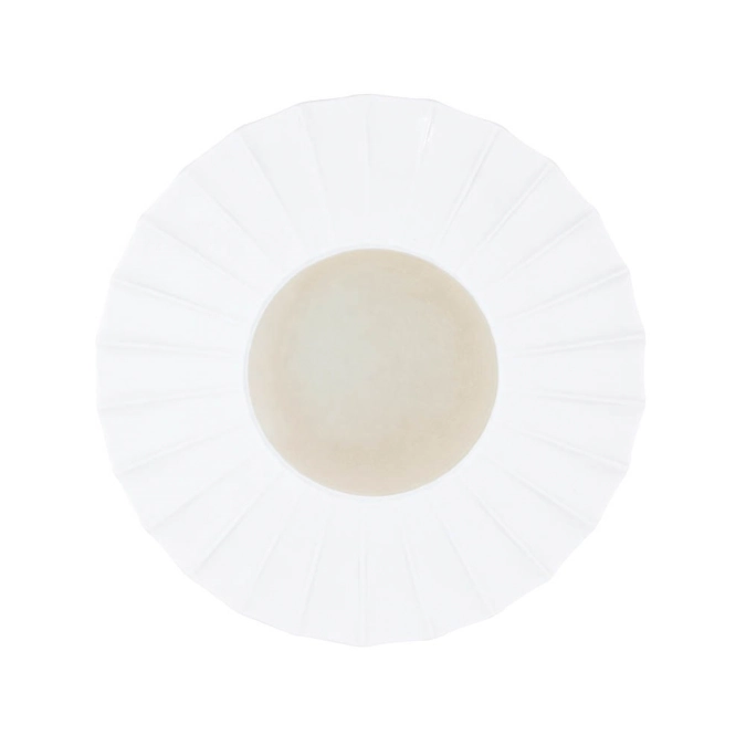 Elementi 46.7004 Assiette plate D30cm intérieur 12.5cm beige
