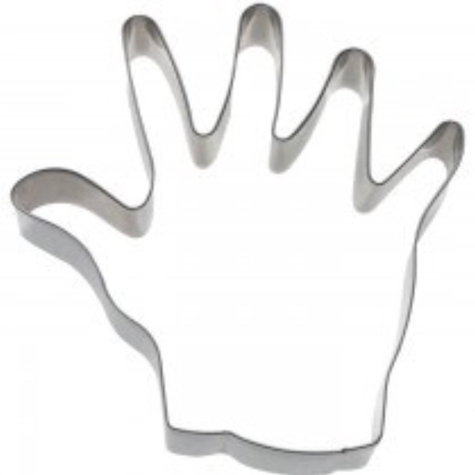 Ausstechform Hand