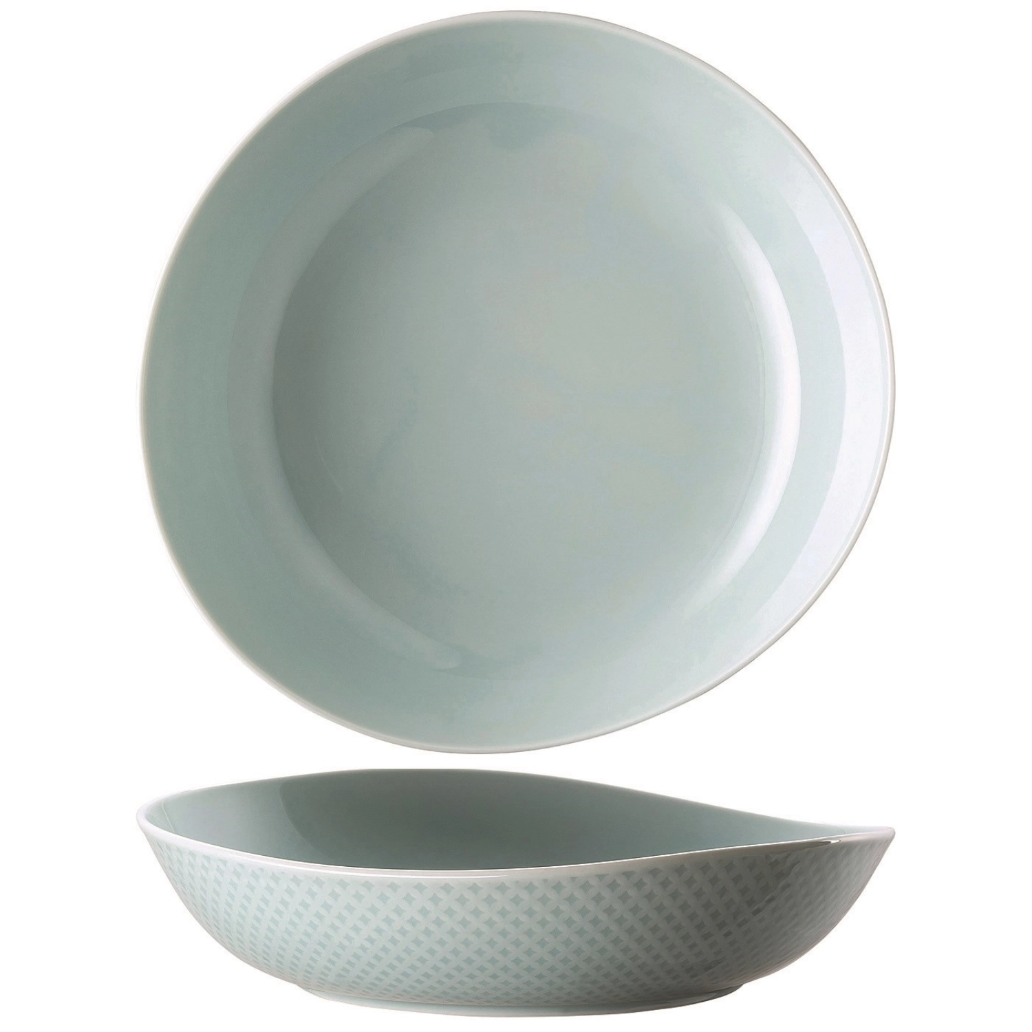 Junto Opal Green Teller tief 25cm