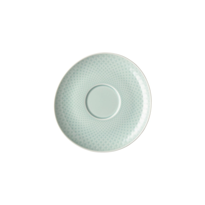 Junto Opal Green Cafe au Lait Untertasse