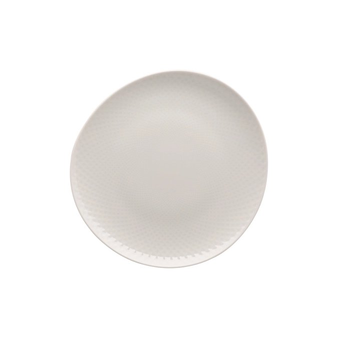 Junto Weiss Teller flach 22cm